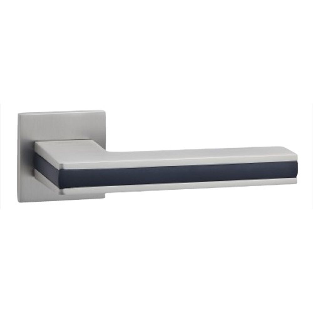 Ручка раздельная ABRISS R50.187 MSN/BL мат.никель/черный