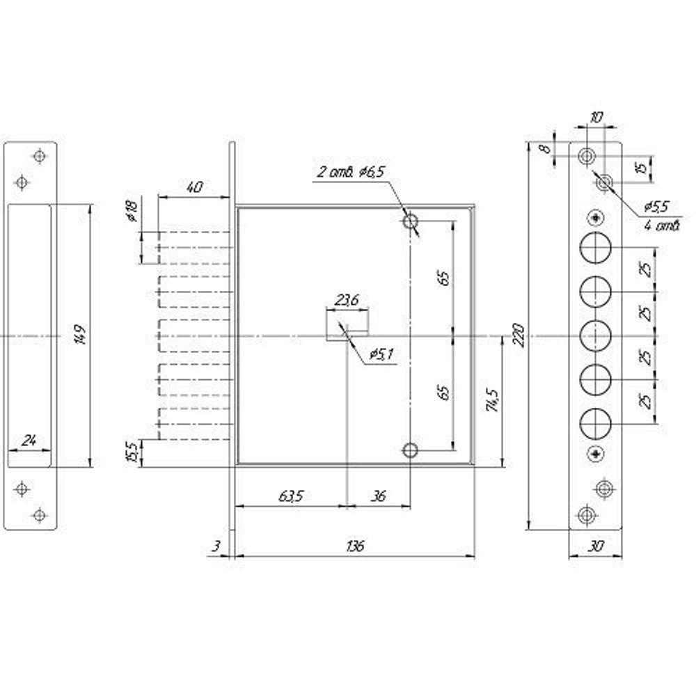 Замок врезной МЕТТЭМ ЗВ8 140.0.0/18