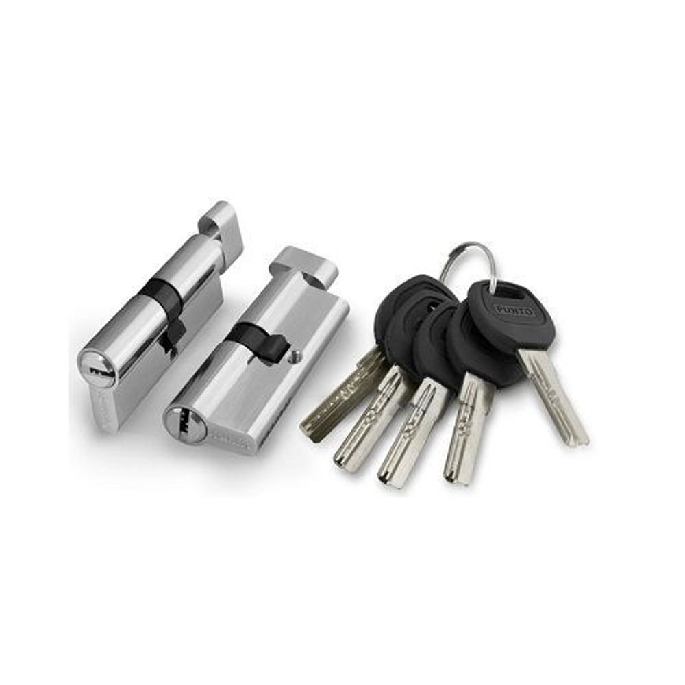 Цилиндровый механизм с вертушкой PUNTO A202/60 mm (25+10+25) SN