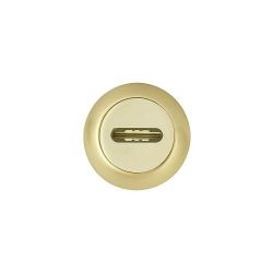 Накладка под сувальдный ключ FUARO SC RM SG/GP-4 мат.золото/золото /35437/ (1 шт)