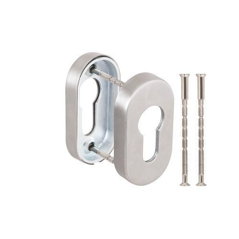 Накладка под цилиндр FUARO DSS-02P-ET (нержавейка 304) /35699/