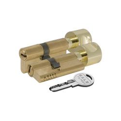 Цилиндровый механизм с вертушкой KALE KILIT 164 OBS SCE/80 (35+10+35) латунь