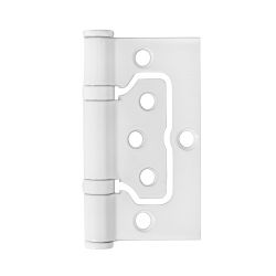 Петля универсальная без врезки PUNTO 200-2B/HD 75x2,5 WH белый /61267/ (1 шт)