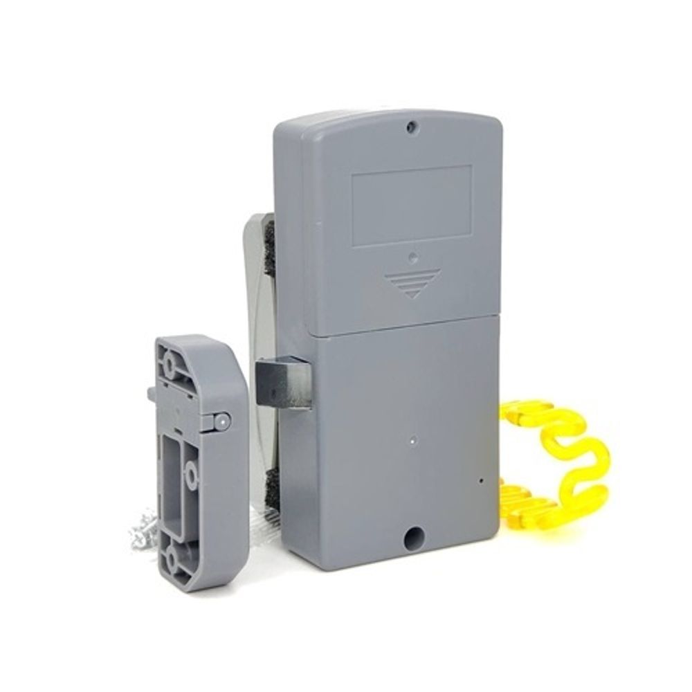 Замок мебельный электронный TAB ID-001 ключ желтый