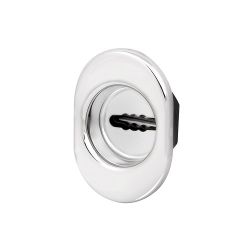 Декоративная накладка FUARO ESC 477 U (70х50) СP хром с подпружиненными шторками /41951/ (1 шт)