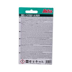 Супер клей Akfix 303 3г.