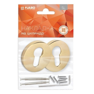 Накладка под цилиндр FUARO ET SLR GOLD-24 золото-24 /47433/