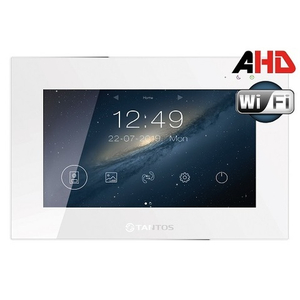 Монитор видеодомофона TANTOS Jolli HD WI-FI (белый) экран 10", приложение VHome, 1080p/720p/CVBS