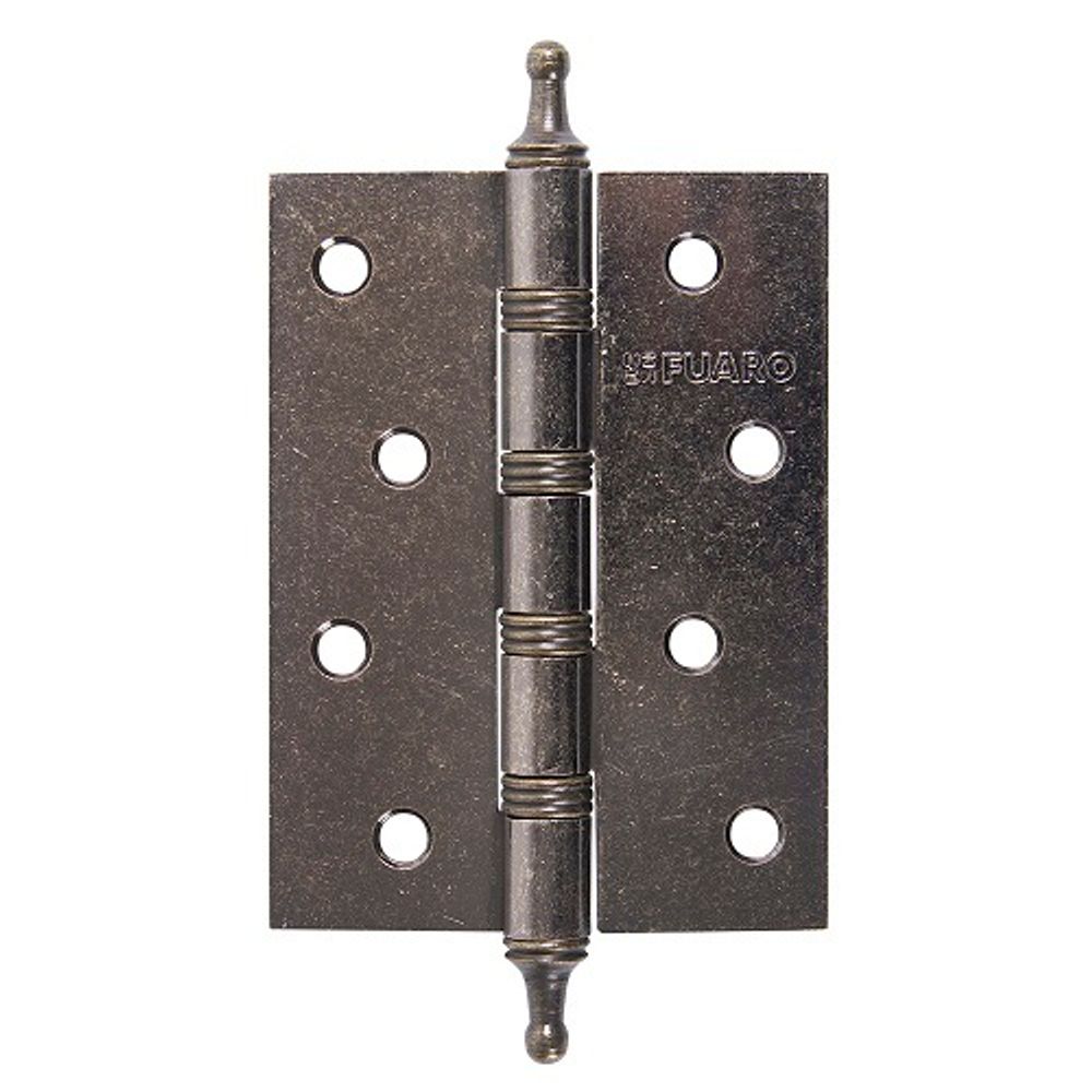 Петля дверная универсальная FUARO 4BB/A 100x75x2,5 OB античная бронза /45465/ (1 шт)
