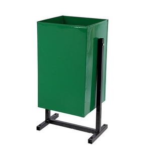 Урна квадратная (зеленая)