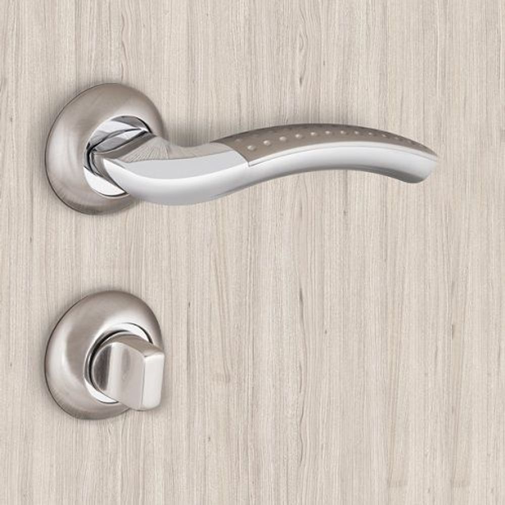 Ручка раздельная FUARO INTRO RM SN/CP-3 мат.никель/хром /23637/