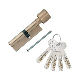 Цилиндр ABUS D12R430 ключ/вертушка 45-45 (90 мм ) NI 5кл