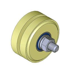 Ролик капролон d-70 под полосу