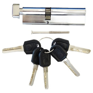 Цилиндровый механизм с вертушкой ЗАМКОФФ 100 (55/45C) хром