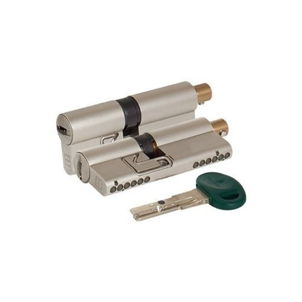 Цилиндровый механизм под вертушку MOTTURA C31F363601C5 (72 мм/31+10+31) никель /5477/