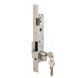 Замок врезной KALE KILIT 253 (25мм) никель 3кл. /1102/