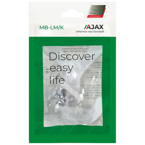 Крючок настенный AJAX MB-LM/K-005 SN мат.никель /49171/
