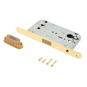 Замок врезной АЛЛЮР АРТ 5300-MC PB золото