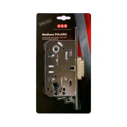 Замок межкомнатный под цилиндр AGB MEDIANA POLARIS B06103.50.12.567 (антич.бронза) /26391/