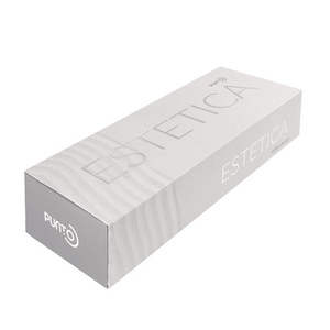 Ручка раздельная PUNTO SHADE EST.Q52 SSC/WH-16 сатин.хром/белый /60439/