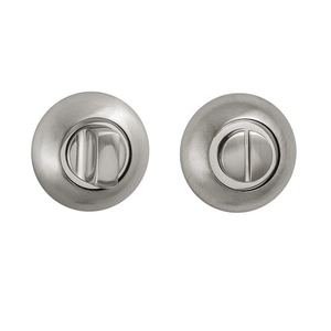 Ручка поворотная PUERTO BK AL 08 SN/CP (никель матовый/хром блестящий)