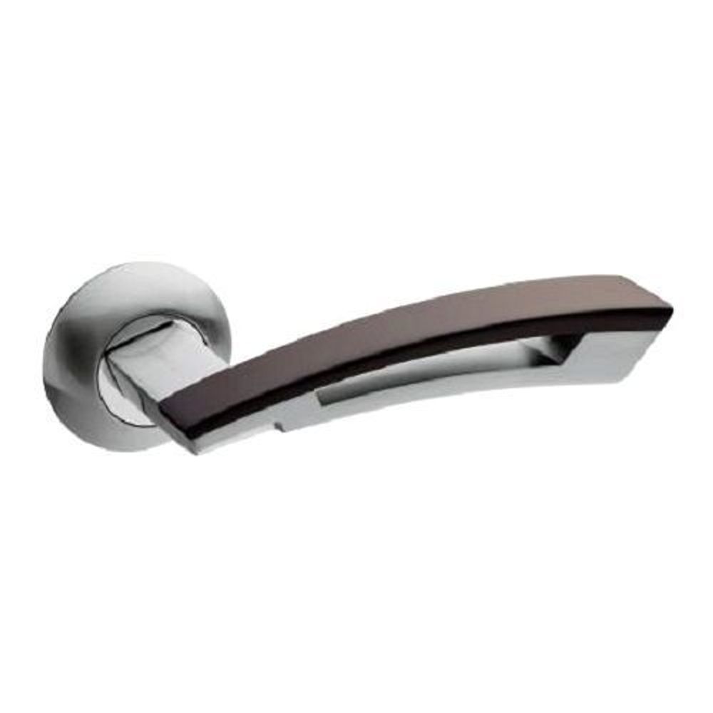 Ручка Медио 319-А12 WOODEN TEAK/SC черное дерево/мат.хром