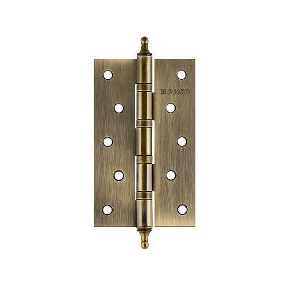 Петля дверная универсальная FUARO 4BB/A/BL 125x75x2,5 AB бронза