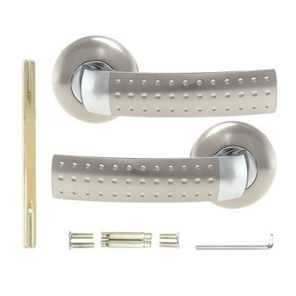 Ручка раздельная КРИТ-М РФ-6690А Хп/Хш хром автомат