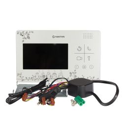 Монитор видеодомофона TANTOS Lilu LE Совы (белый) TFT LCD 4,3" экран