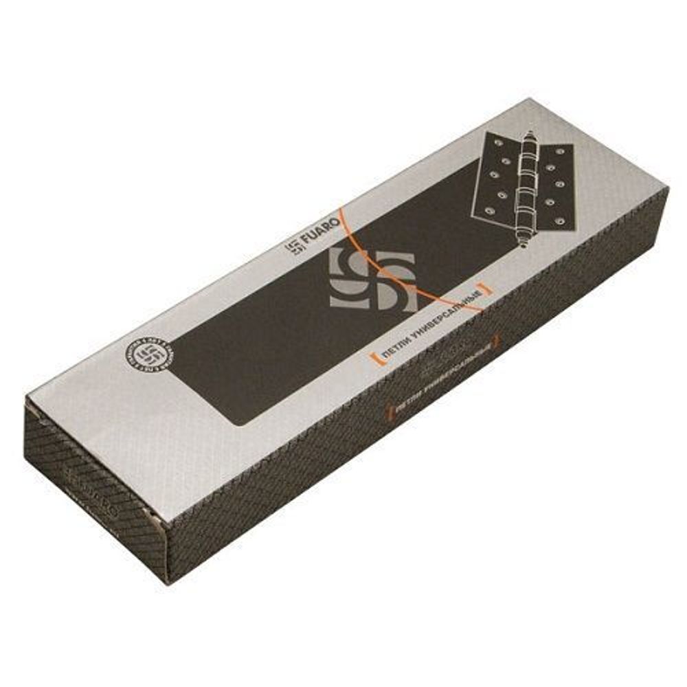 Петля дверная универсальная FUARO 4BB 200x105x3 WAB мат.бронза /29989/ (1 шт)