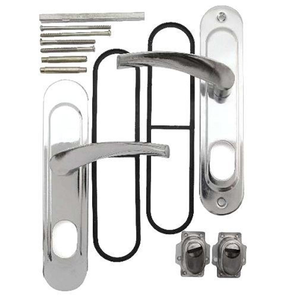 Ручка сплошная MR без задвижки, правая ЗАМКОФФ