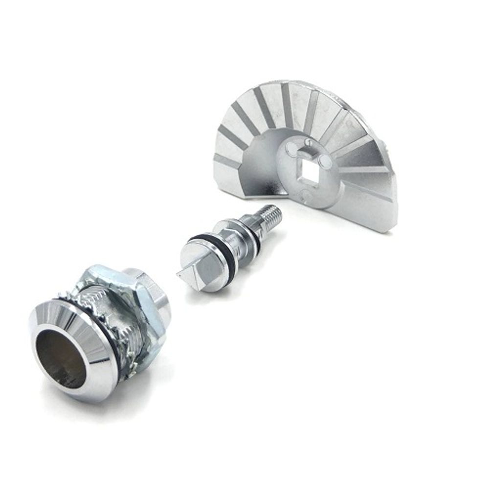 Замок 705-11 с прижимным механизмом и защитой от воды, для гермитичных дверей, устойчив к вибрациям