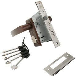 Замок врезной ПРОСАМ 74300 ЗВ9-8/15-СП-2НР-002Ш (5кл.)