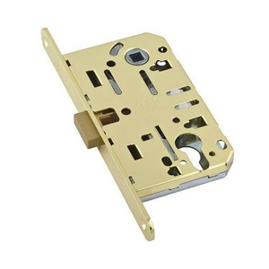 Замок межкомнатный под цилиндр AGB MEDIANA POLARIS B06103.50.03.567 (латунь) /25599/