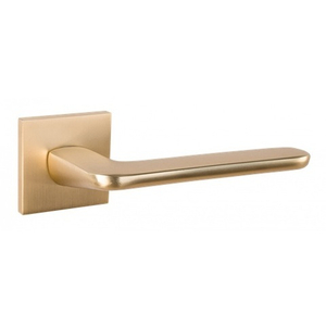 Ручка дверная PUERTO SLIM AL 555-03 SSG (золото матовое сатинированное)