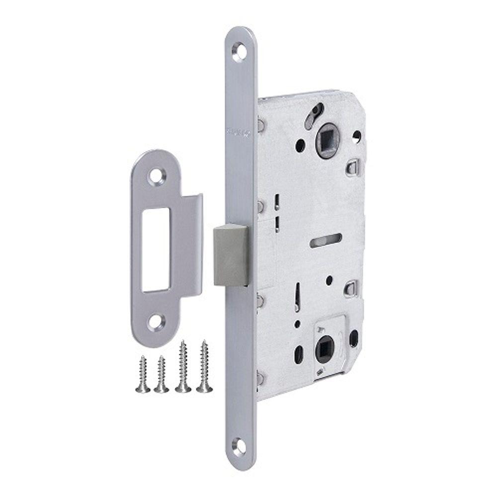 Защелка врезная FUARO P96WC-50 SSC сатин.хром /45447/