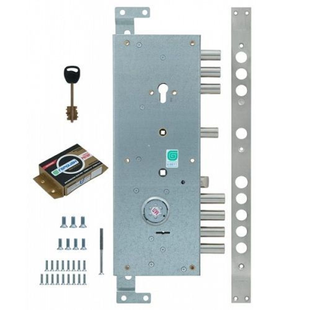 Замок врезной ГАРДИАН ЗВ 25.14 Т правый