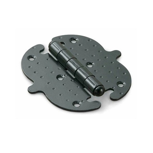 Петля накладная фигурн. ПН 5-90-SL черный матовый