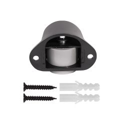 Упор дверной PALLADIUM 02 BL черный