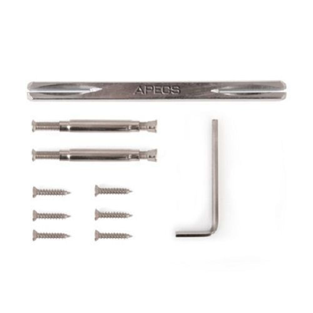 Ручки дверные Windrose "Boreyr" H-18105-А GRF графит