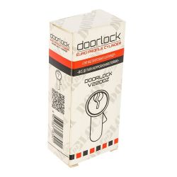 Цилиндровый механизм DOORLOCK V 2200Z N серия Variant, никелированный, 40x40мм, 5 ключей