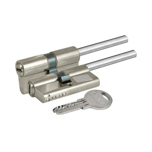 Цилиндровый механизм под вертушку (дл.шток) KALE KILIT 164 SX/106 (70+10+26) никель 5кл.