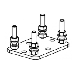 Подставка для системы до 450 кг SGN.01.200 (1шт)