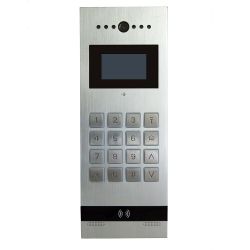 Вызывная видеопанель TANTOS TS-VPS-EM lux WG встроенный считыватель EM-Marine и выходом Wiegand-26