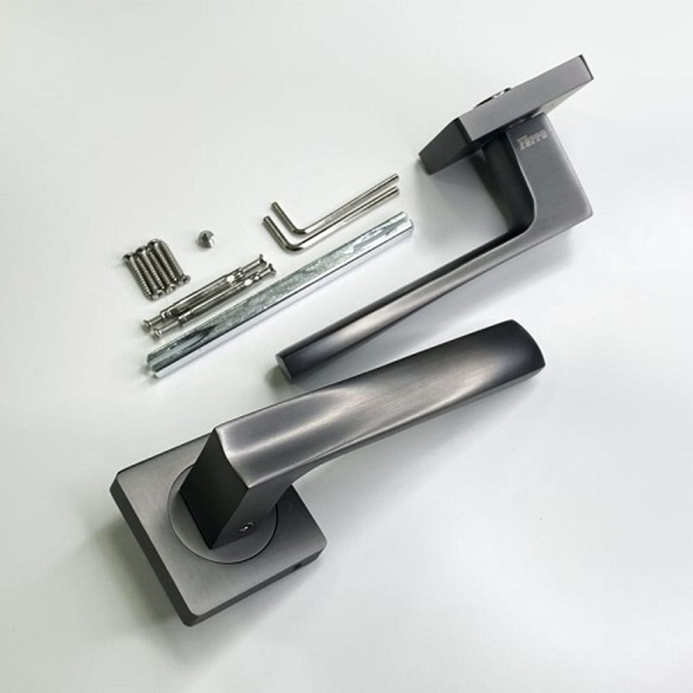 Ручка раздельная VETTORE R06.085 GR графит