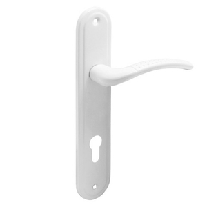 Комплект ручек АЛЛЮР 132-1 85 мм WW белая