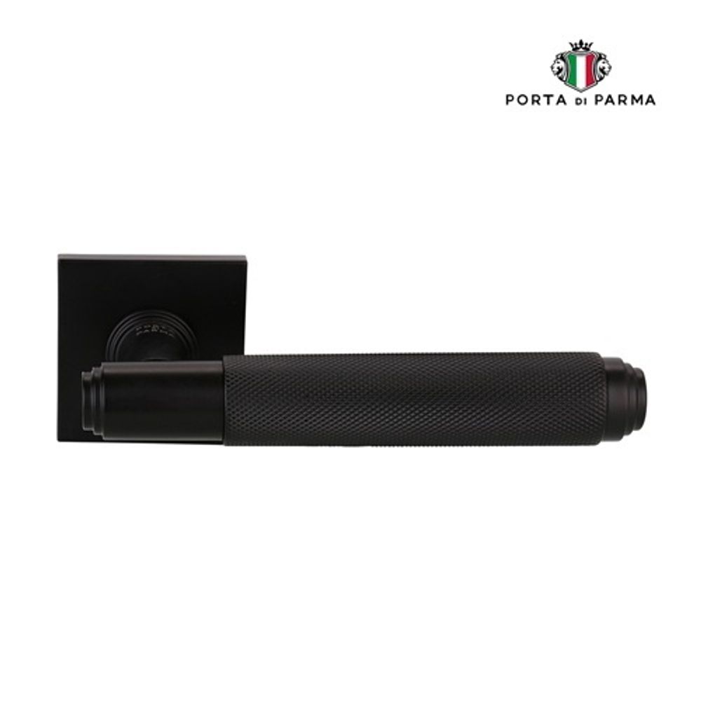 Ручка раздельная PORTA DI PARMA Exa Zig (K) BL черный