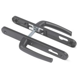 Комплект ручек на планке DORMA bremen 85/30/8мм графит (RAL7024)