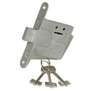 Замок врезной ПРОСАМ 79701 ЗВ8-8/03 (ригель) планка /700/