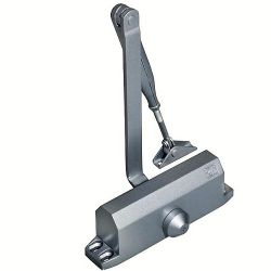 Доводчик DOORLOCK DL77N 4/5 (90-125кг) серебро